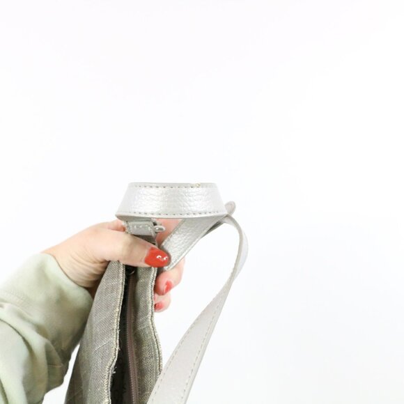 *Calvin Klein Silver Shoulder Bag - Picture 6 of 7